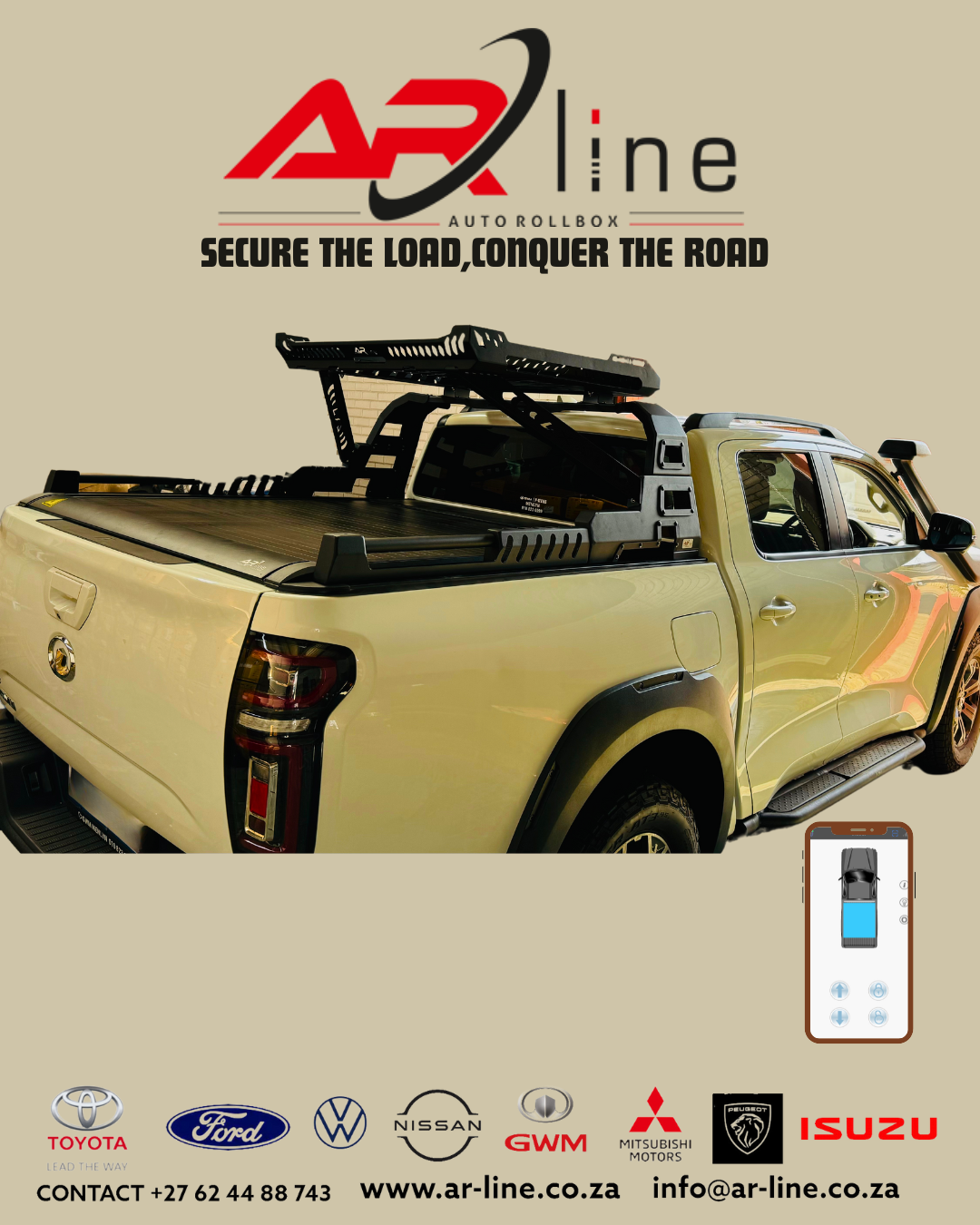 GWM PSERIES AUTO ROLLER LID