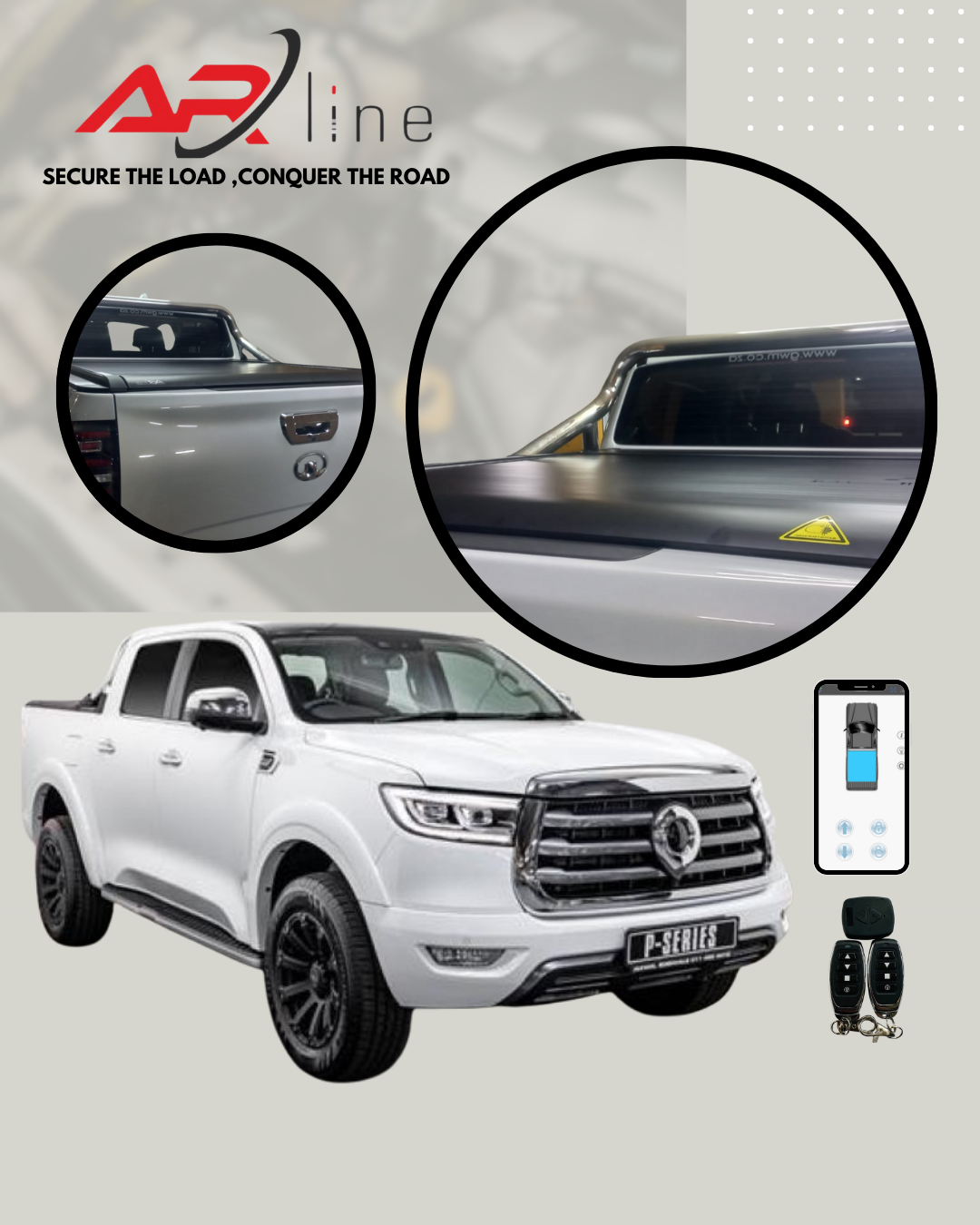 GWM PSERIES -ELECTRIC ROLLER LID