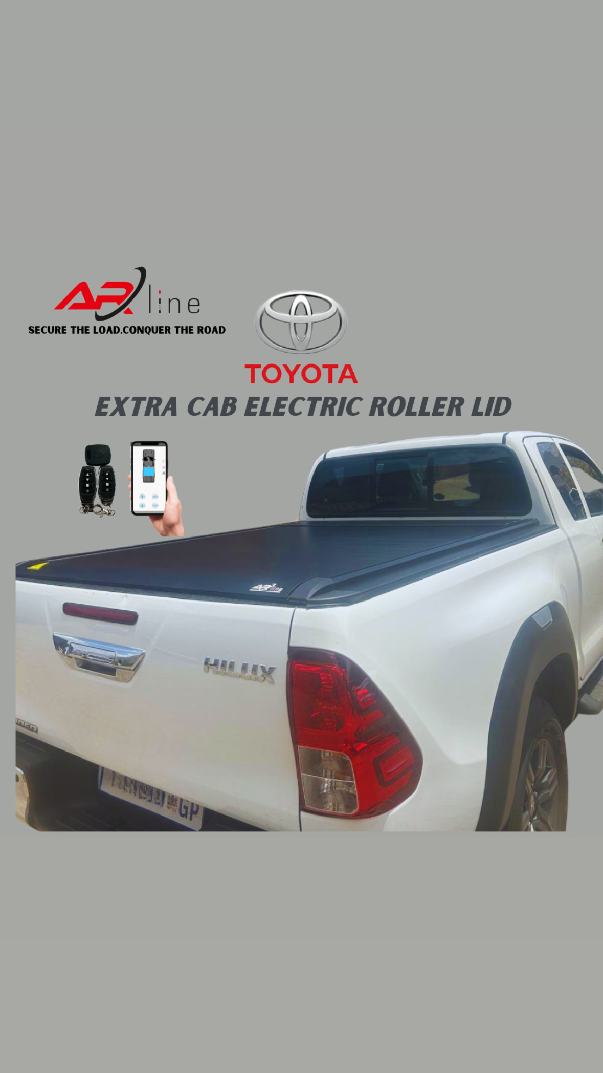 Toyota Hilux xtra cab electric roller lid