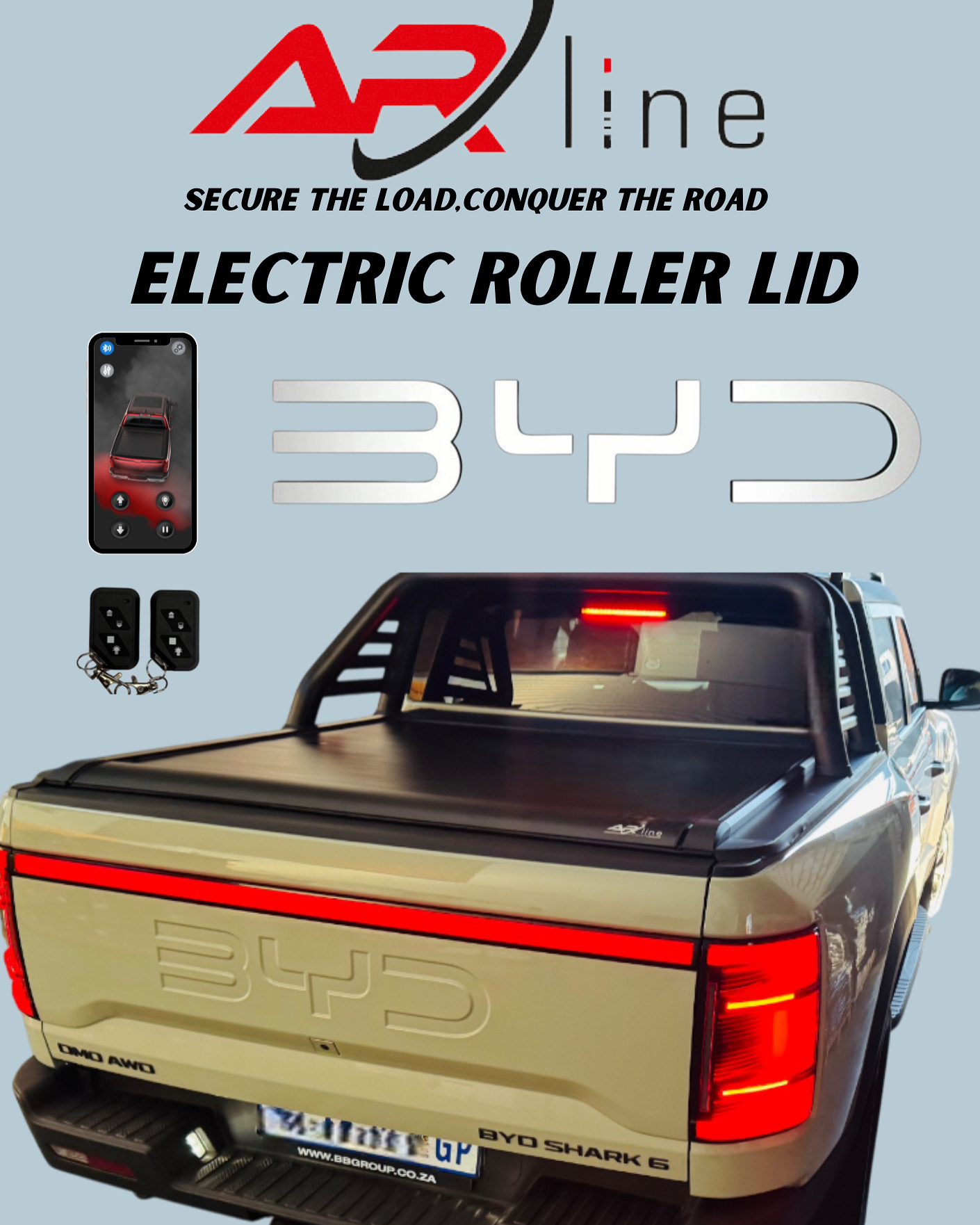 BYD SHARK 6 ELECTRIC ROLLER SHUTTER