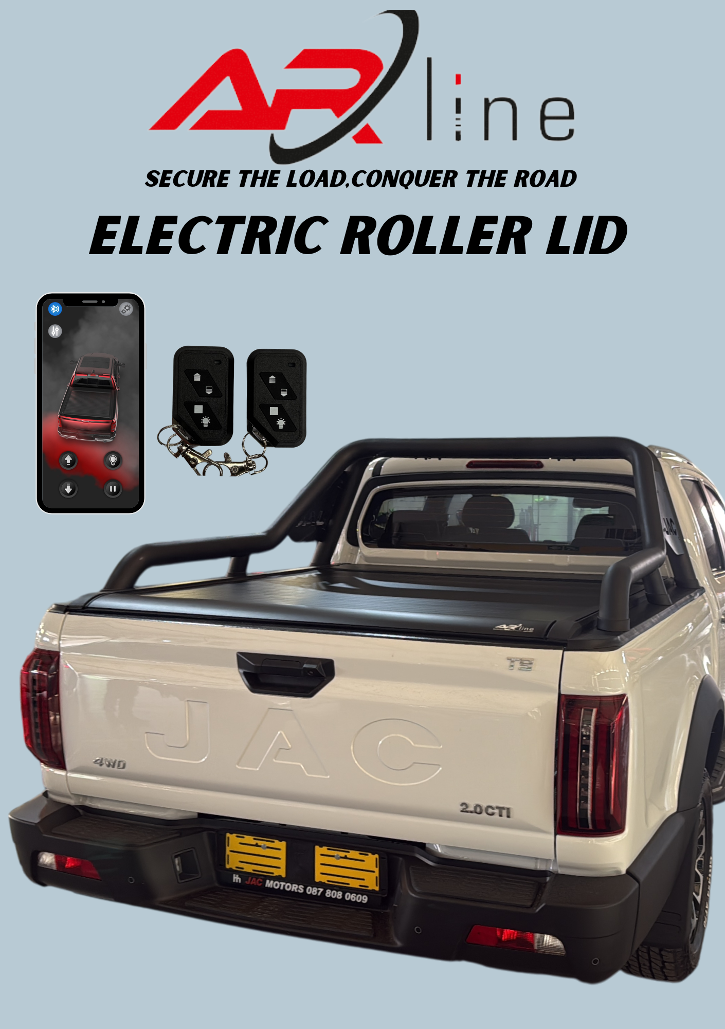 Jac T9 ELECTRIC ROLLER LID / ROLLER SHUTTER / ROLLER COVER