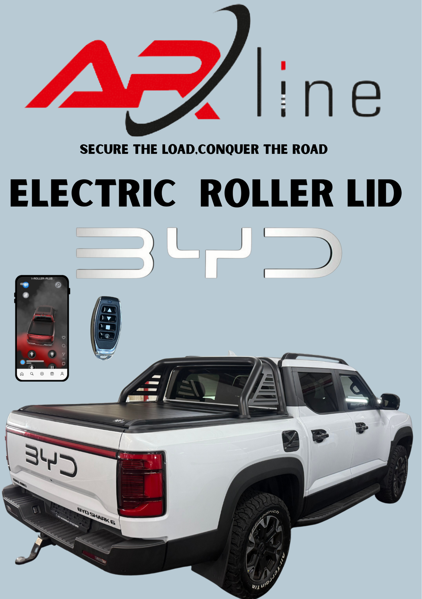 BYD SHARK ELECTRIC ROLLER SHUTTER-ELECTRIC ROLLER LID