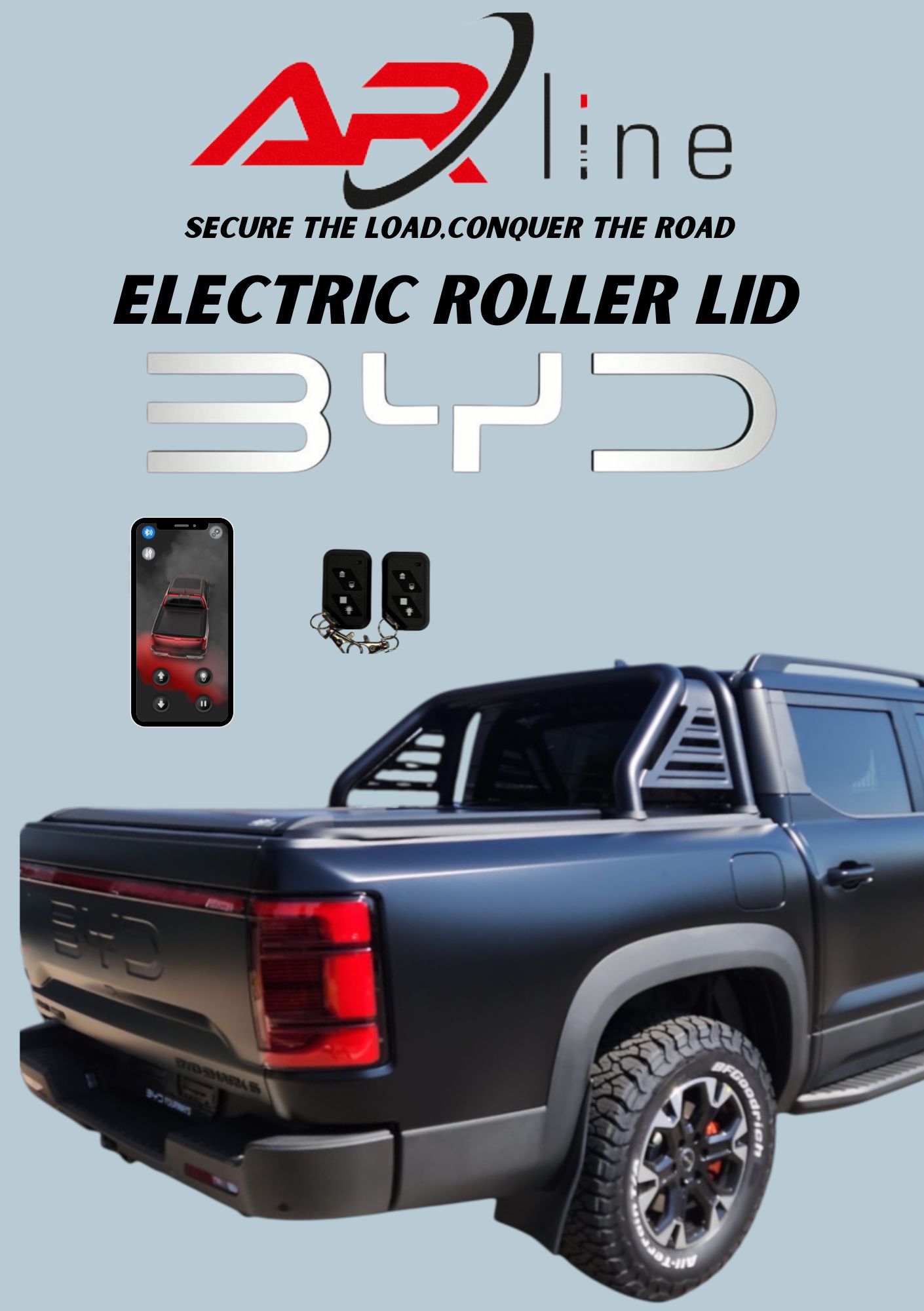 BYD SHARK ELECTRIC ROLLER LID -ELECTRIC ROLELR SHUTTER