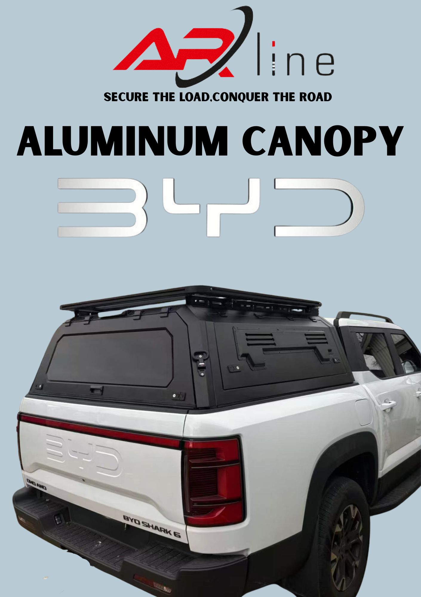 ALUMINUM BYD SHARK CANOPY