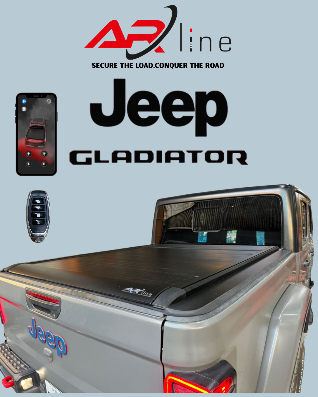 JEEP GLADIATOR ELECTRIC ROLLER LID